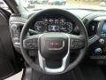 Jet Black Steering Wheel Photo for 2019 GMC Sierra 1500 #130543075