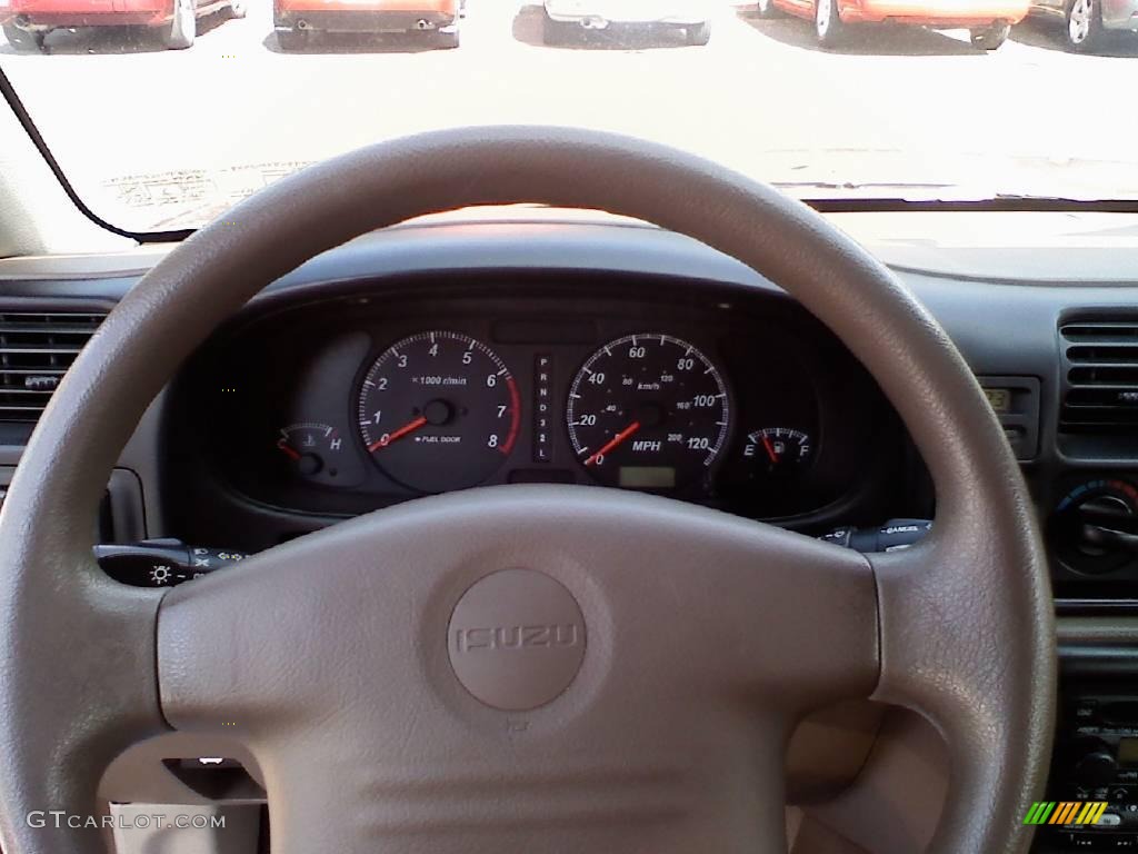 2000 Rodeo LS 4WD - Roman Bronze Metallic / Beige photo #11