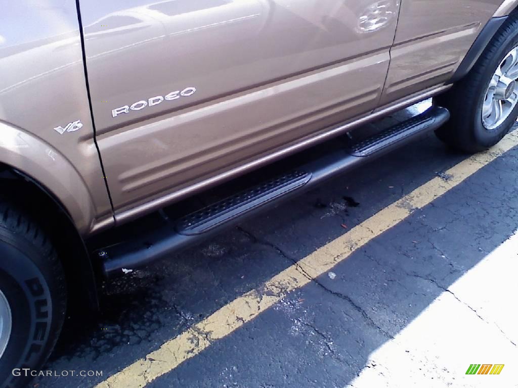 2000 Rodeo LS 4WD - Roman Bronze Metallic / Beige photo #12