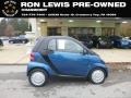 Blue Metallic 2008 Smart fortwo pure coupe