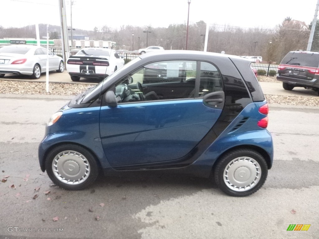 2008 fortwo pure coupe - Blue Metallic / Grey photo #6