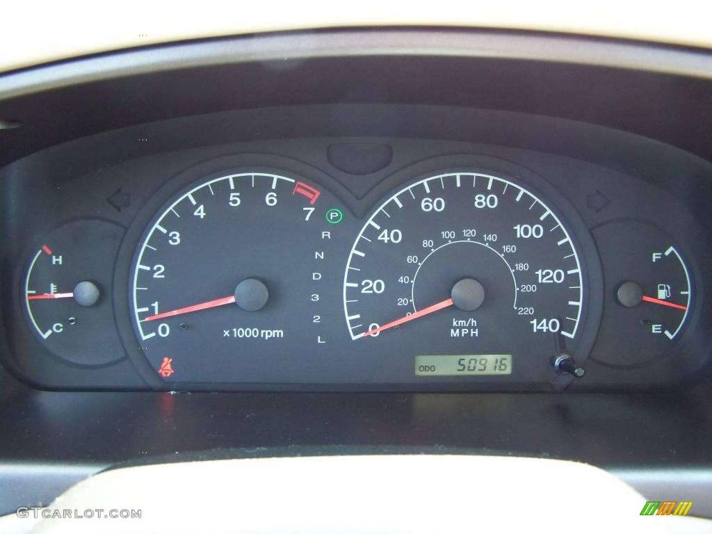 2001 Elantra GLS - Champagne / Beige photo #13