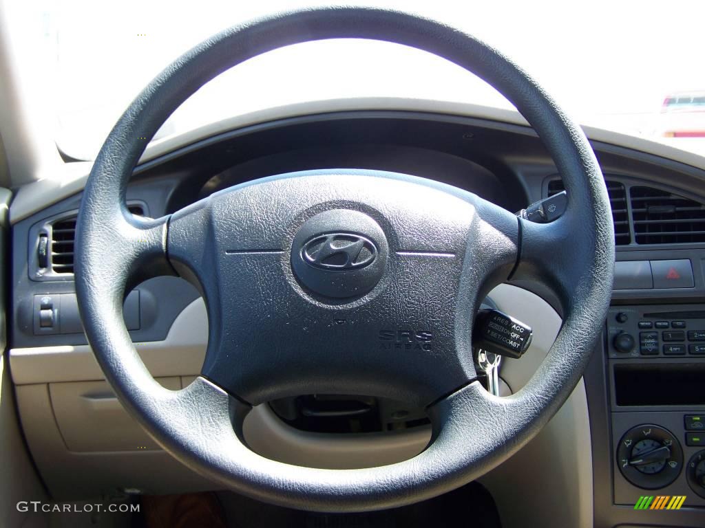 2001 Elantra GLS - Champagne / Beige photo #14