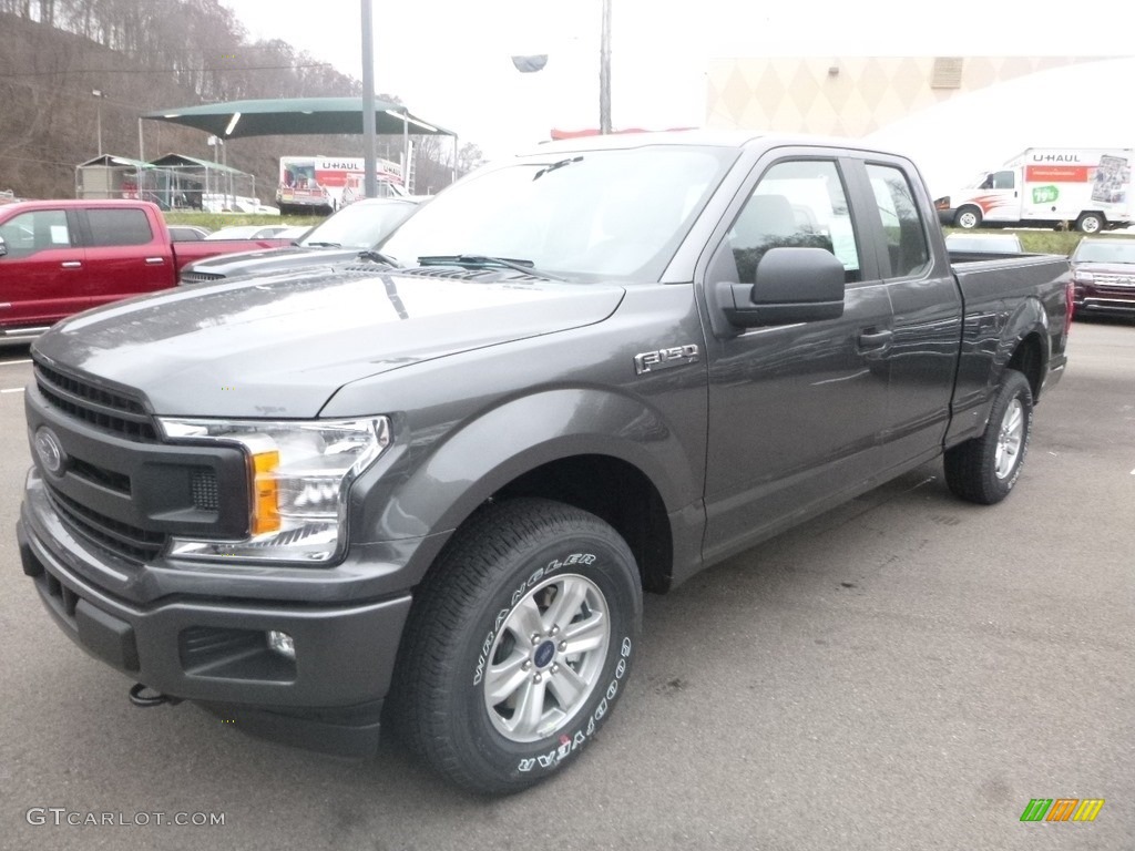 2019 F150 XL SuperCab 4x4 - Magnetic / Earth Gray photo #2