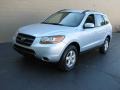 2008 Silver Blue Hyundai Santa Fe GLS  photo #3