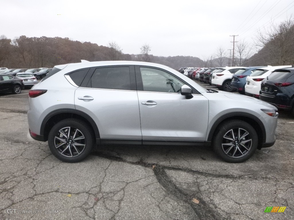 2018 CX-5 Grand Touring AWD - Sonic Silver Metallic / Black photo #1