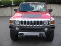 2009 Victory Red Hummer H3   photo #1