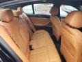 2019 BMW 5 Series Cognac Interior Rear Seat Photo
