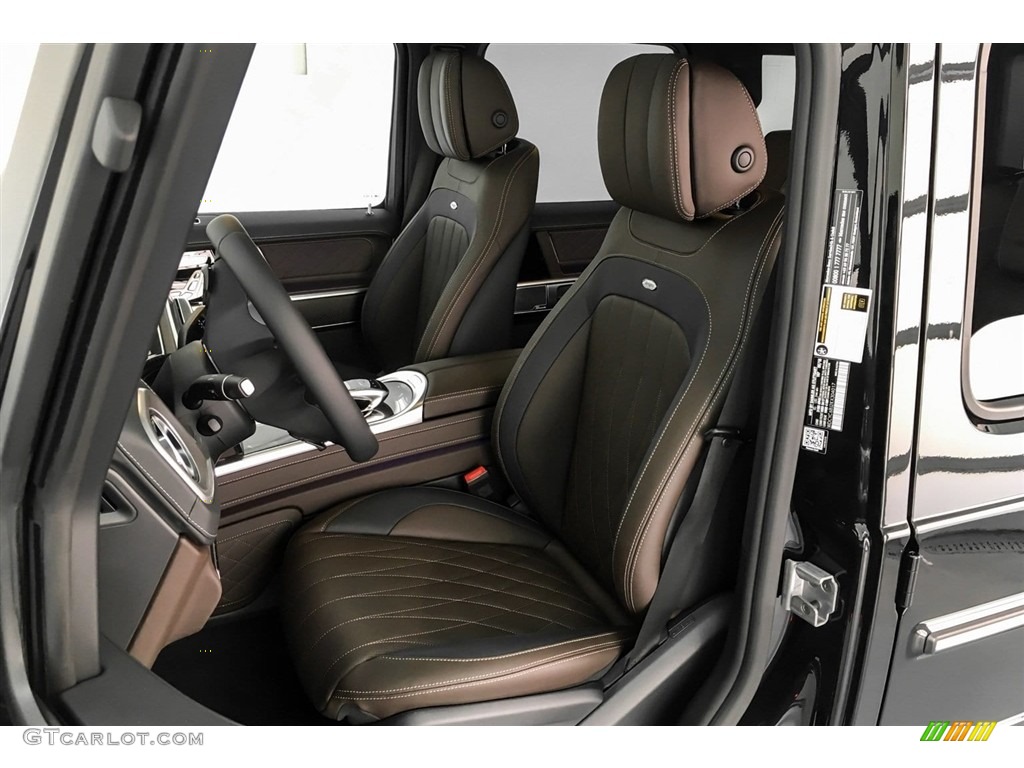 designo Espresso Brown/Black Interior 2019 Mercedes-Benz G 550 Photo #130547879