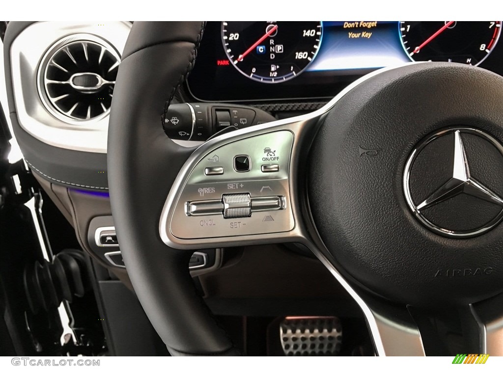 2019 Mercedes-Benz G 550 designo Espresso Brown/Black Steering Wheel Photo #130547987