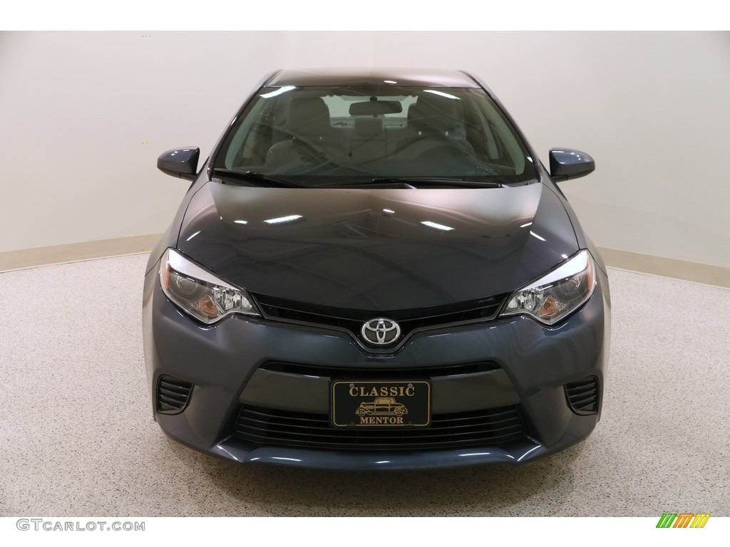 2016 Corolla LE - Slate Metallic / Ash photo #2