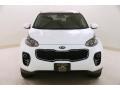 2018 Clear White Kia Sportage LX AWD  photo #2