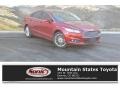 Ruby Red Metallic 2016 Ford Fusion SE AWD