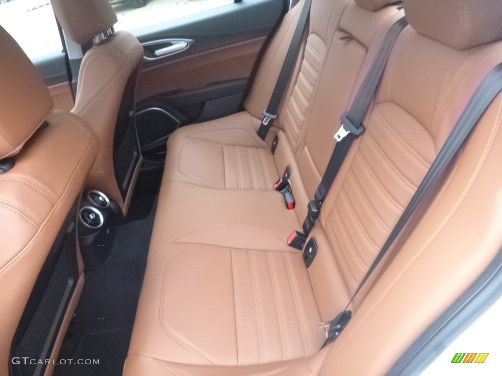 2019 Alfa Romeo Giulia Ti Sport AWD Rear Seat Photo #130552592