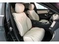 Porcelain/Black 2019 Mercedes-Benz S AMG 63 4Matic Sedan Interior Color