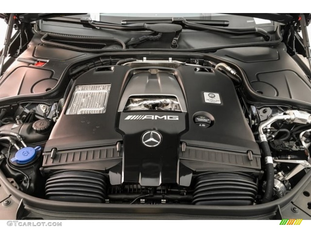 2019 Mercedes-Benz S AMG 63 4Matic Sedan 4.0 Liter biturbo DOHC 32-Valve VVT V8 Engine Photo #130554443