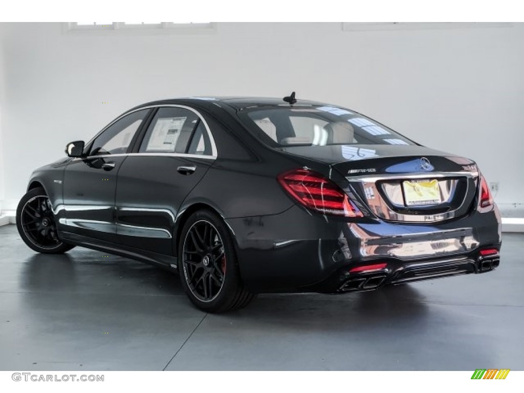 2019 S AMG 63 4Matic Sedan - Magnetite Black Metallic / Porcelain/Black photo #10