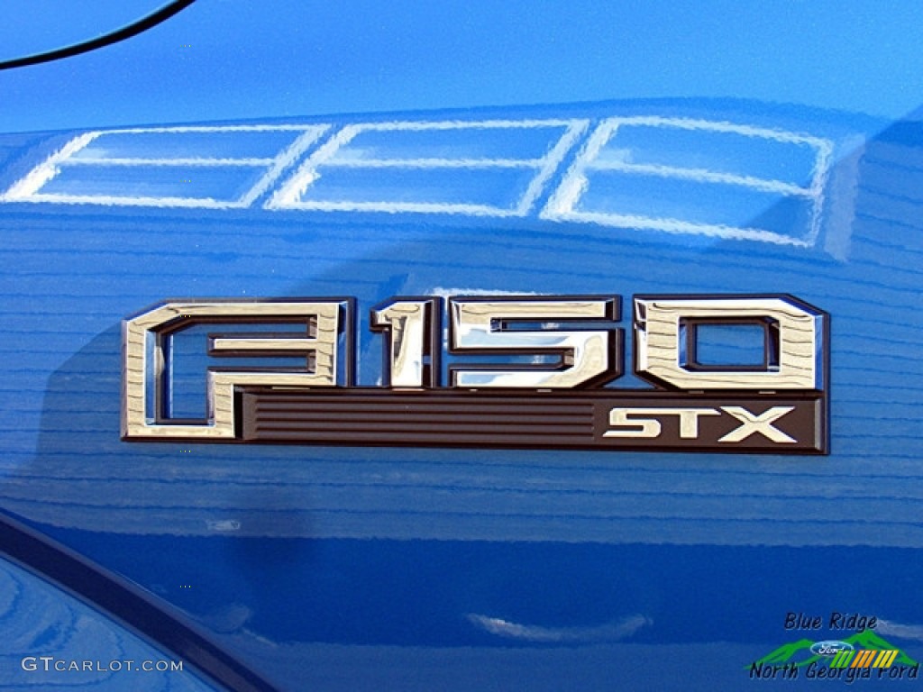 2019 F150 STX SuperCab 4x4 - Velocity Blue / Black photo #34