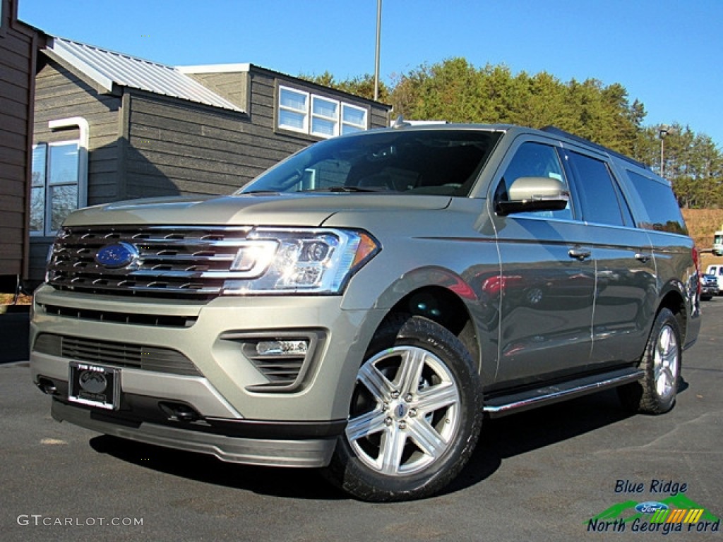 2019 Expedition XLT Max 4x4 - Silver Spruce Metallic / Ebony photo #1