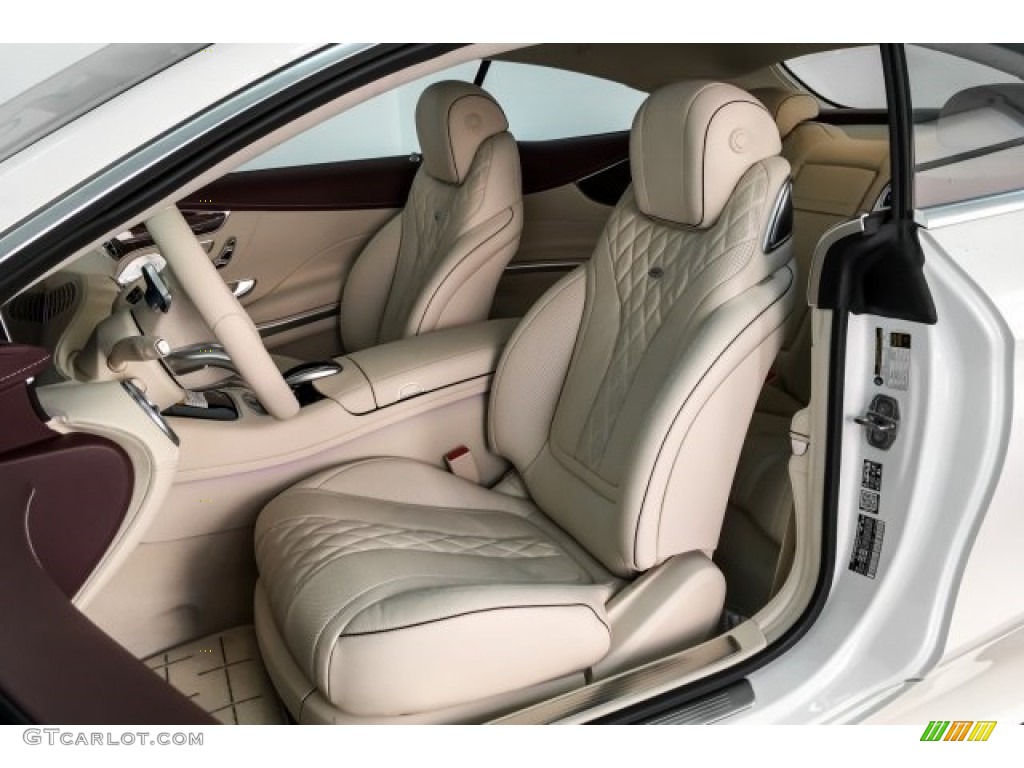 designo Porcelain Interior 2019 Mercedes-Benz S 560 4Matic Coupe Photo #130556111