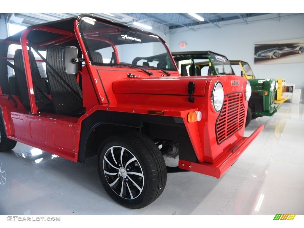 Red 2019 Moke eMoke Standard eMoke Model Exterior Photo #130556597