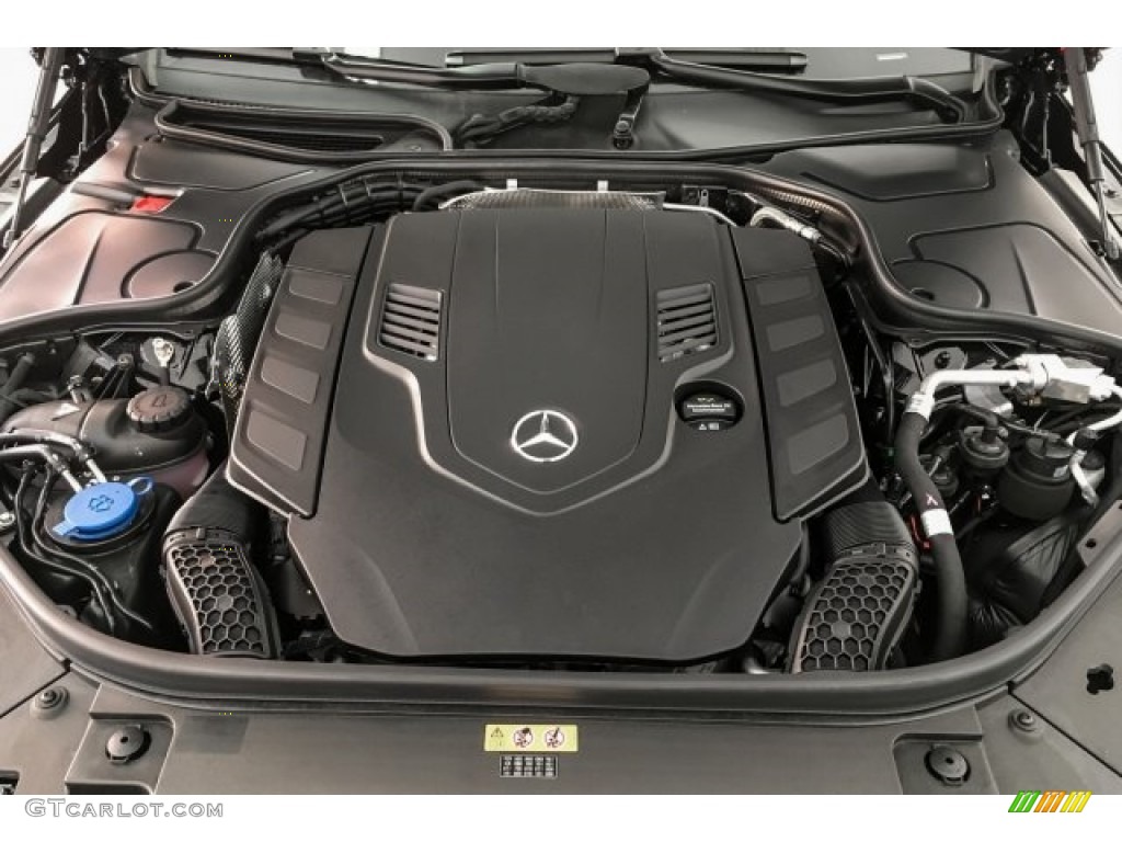 2019 Mercedes-Benz S 560 4Matic Coupe 4.0 Liter biturbo DOHC 32-Valve VVT V8 Engine Photo #130556629