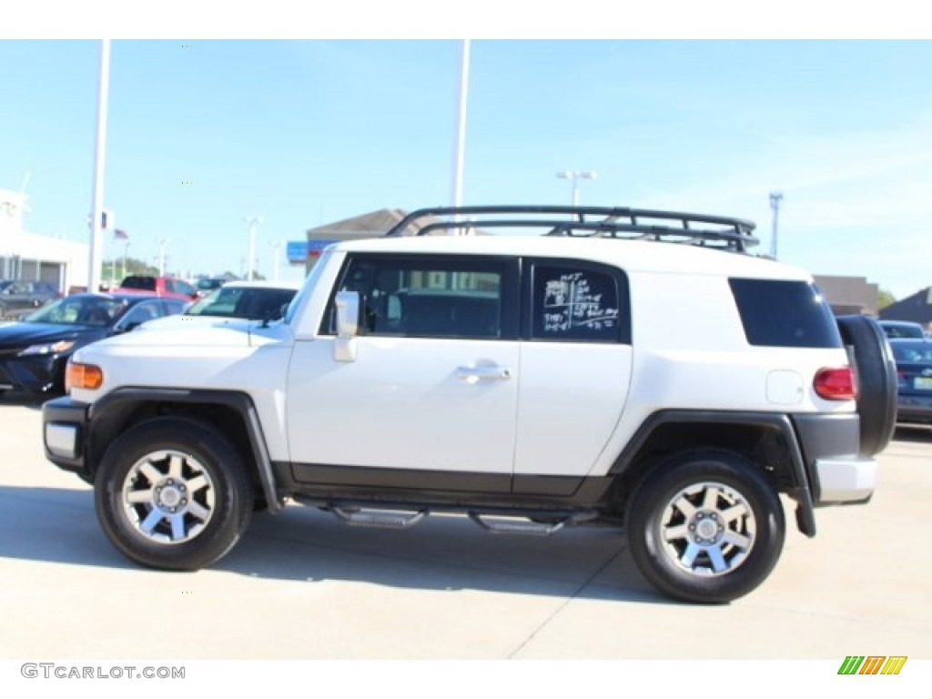 2014 FJ Cruiser 4WD - Iceberg White / Dark Charcoal photo #5