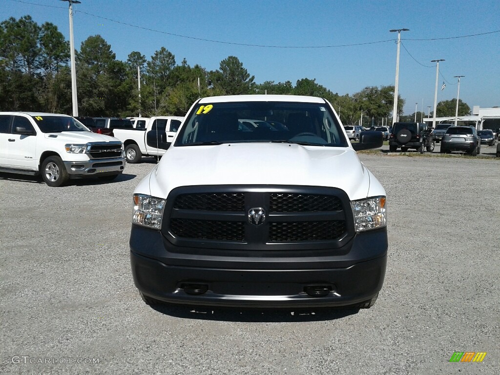 2019 1500 Classic Tradesman Crew Cab 4x4 - Bright White / Black/Diesel Gray photo #8