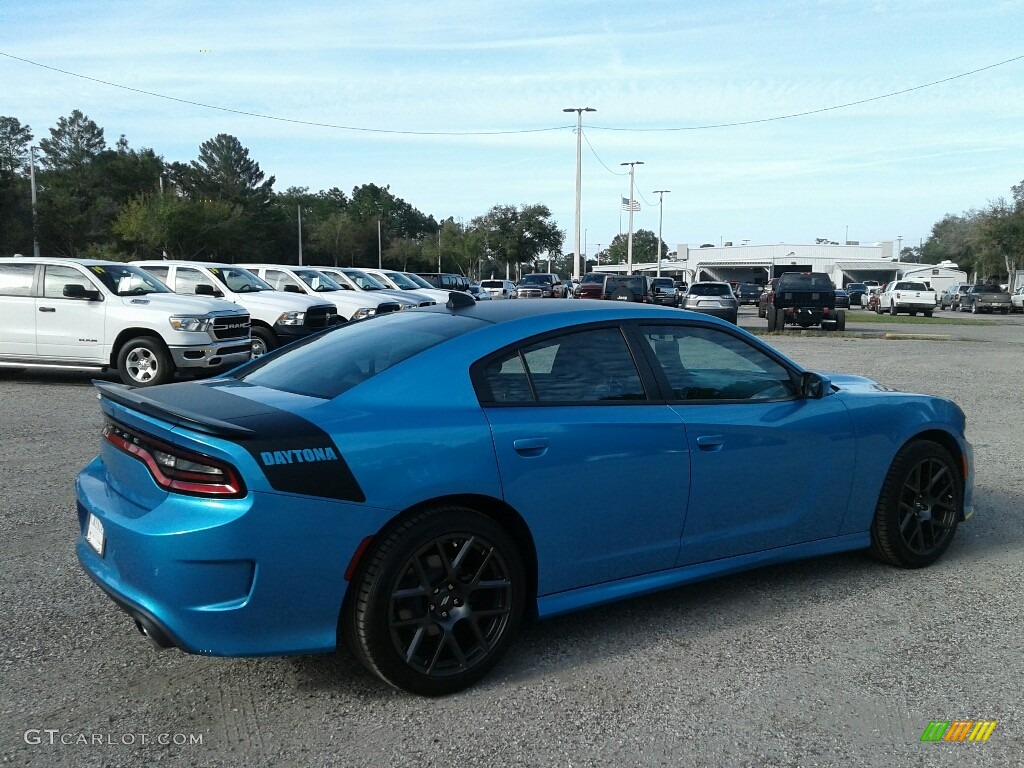 2019 Charger Daytona - B5 Blue Pearl / Black photo #5
