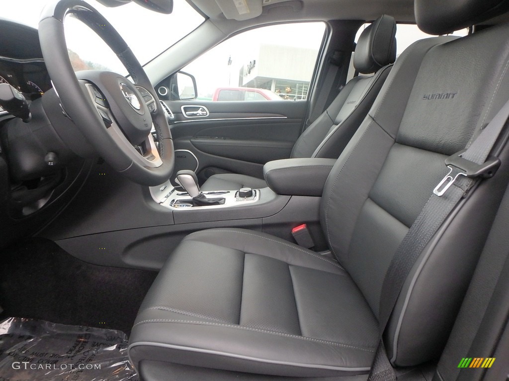 2019 Jeep Grand Cherokee Summit 4x4 Front Seat Photo #130561946