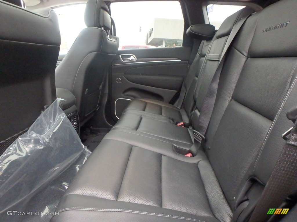 2019 Jeep Grand Cherokee Summit 4x4 Rear Seat Photo #130561970