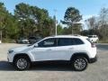 2019 Bright White Jeep Cherokee Latitude 4x4  photo #2