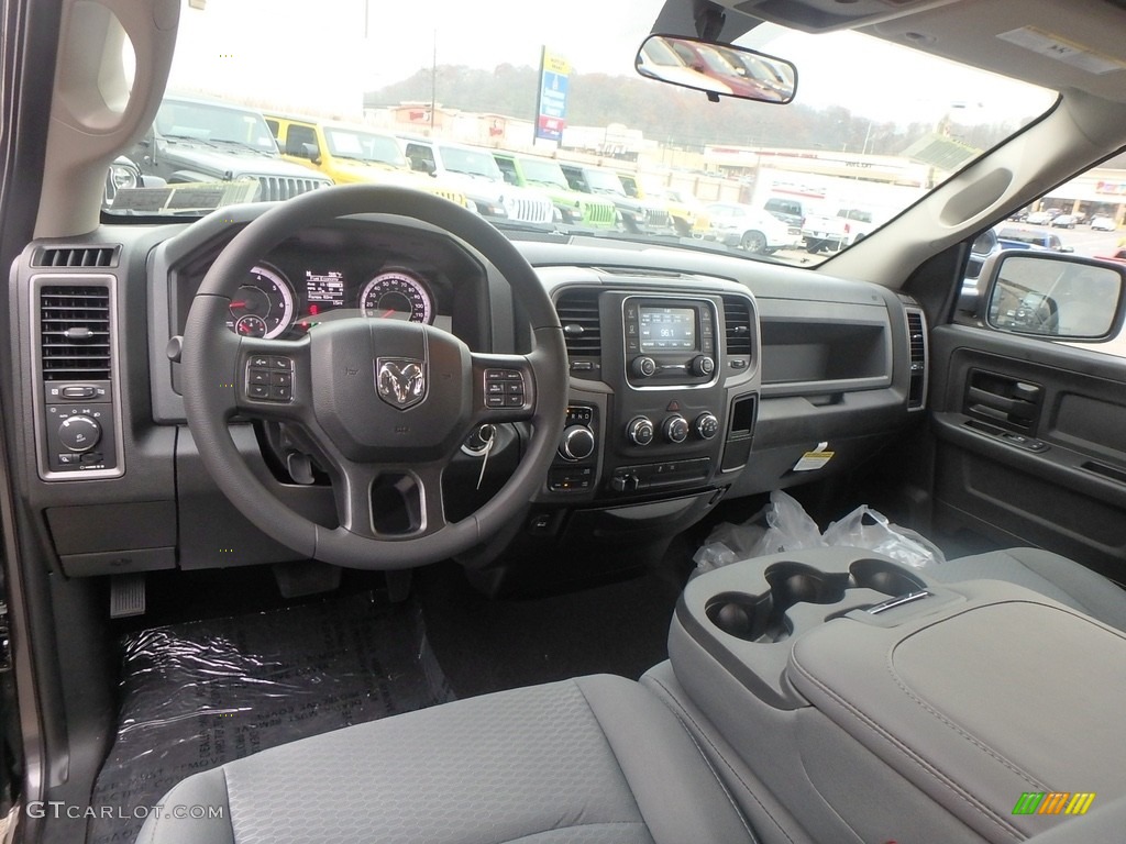 2019 1500 Classic Tradesman Quad Cab 4x4 - Granite Crystal Metallic / Black/Diesel Gray photo #12