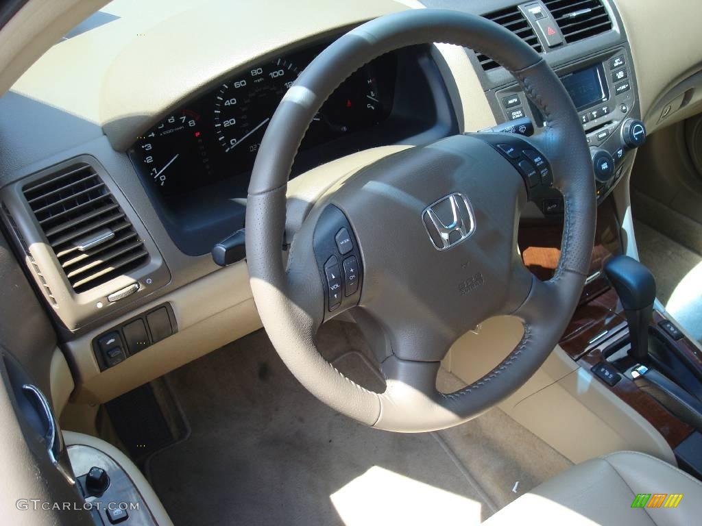 2007 Accord EX-L Sedan - Taffeta White / Ivory photo #10