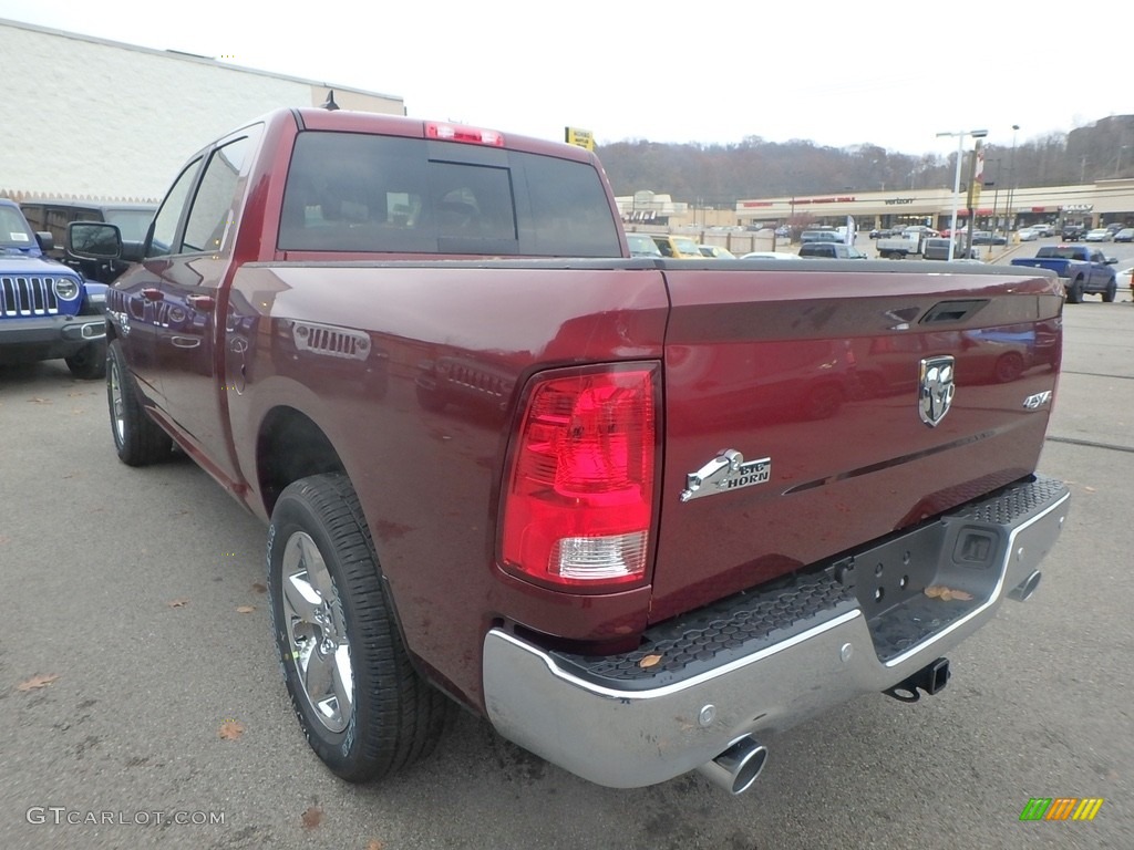 2019 1500 Classic Big Horn Crew Cab 4x4 - Delmonico Red Pearl / Black/Diesel Gray photo #3