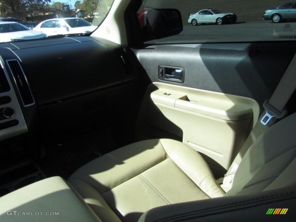 2010 Edge Limited AWD - Red Candy Metallic / Camel photo #14