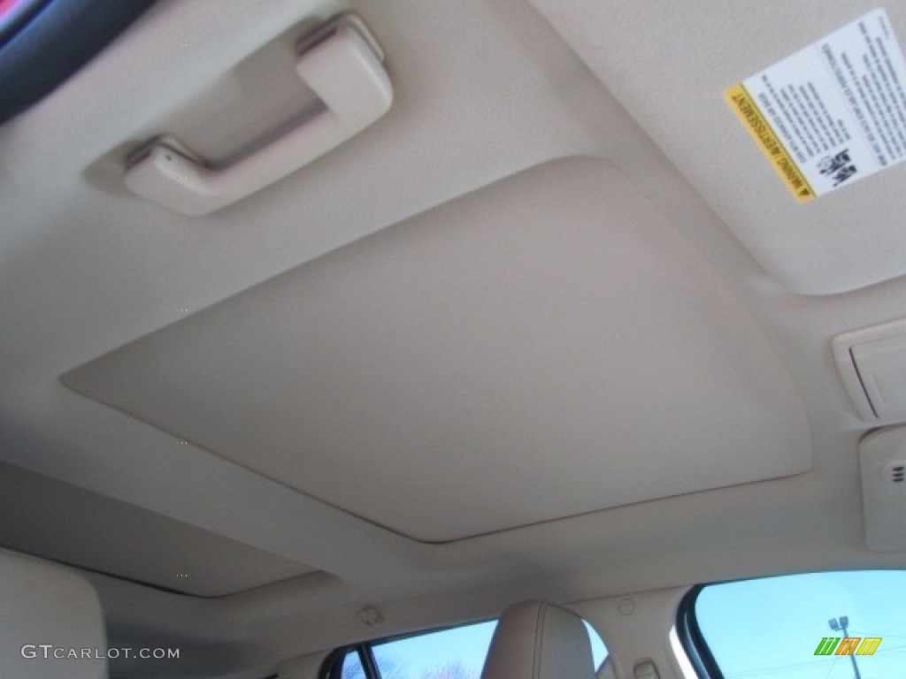 2010 Edge Limited AWD - Red Candy Metallic / Camel photo #23
