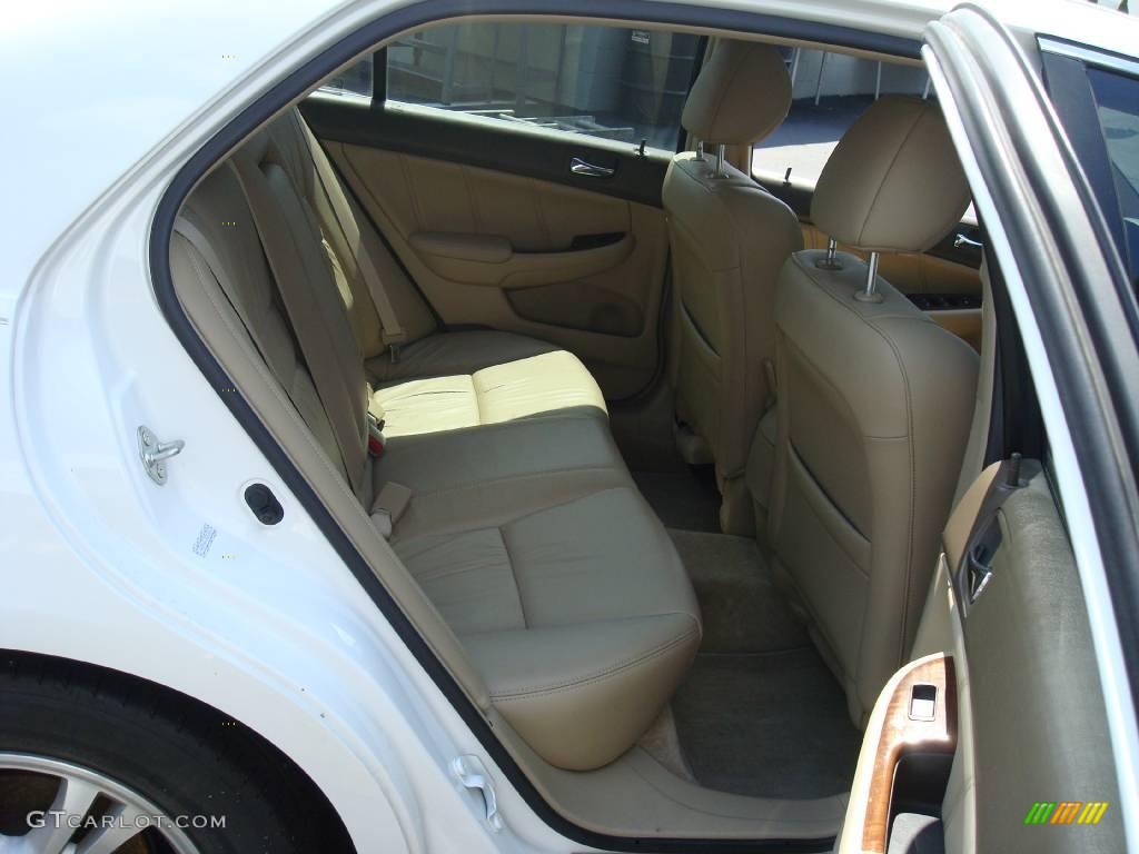 2007 Accord EX-L Sedan - Taffeta White / Ivory photo #17