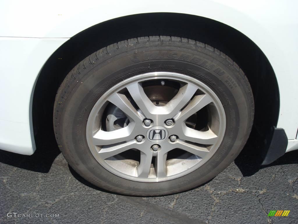 2007 Accord EX-L Sedan - Taffeta White / Ivory photo #23