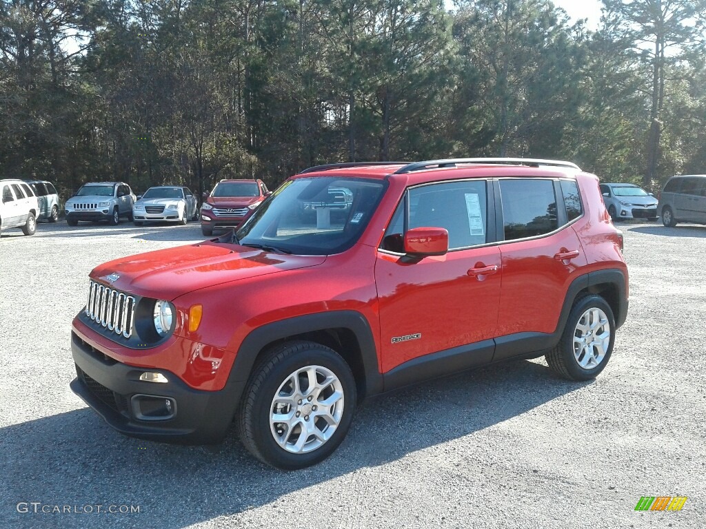 2018 Renegade Latitude - Colorado Red / Black photo #1