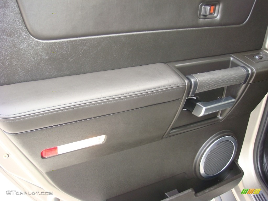 2005 H2 SUV - Pewter Metallic / Ebony Black photo #19