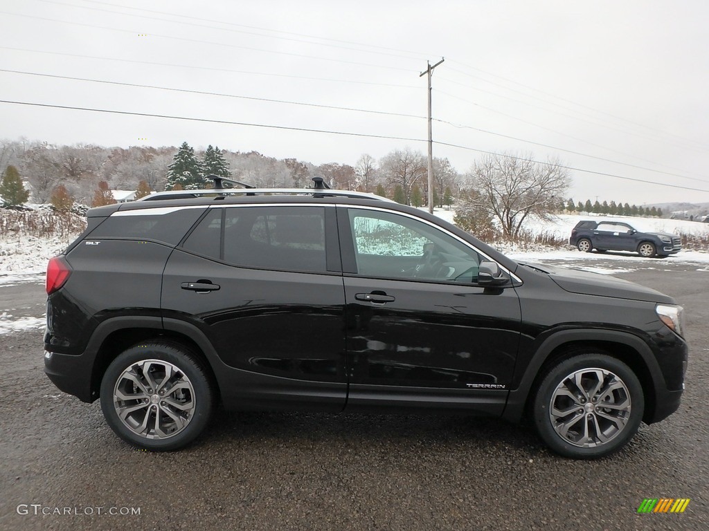 Ebony Twilight Metallic 2019 GMC Terrain SLT AWD Exterior Photo #130569564