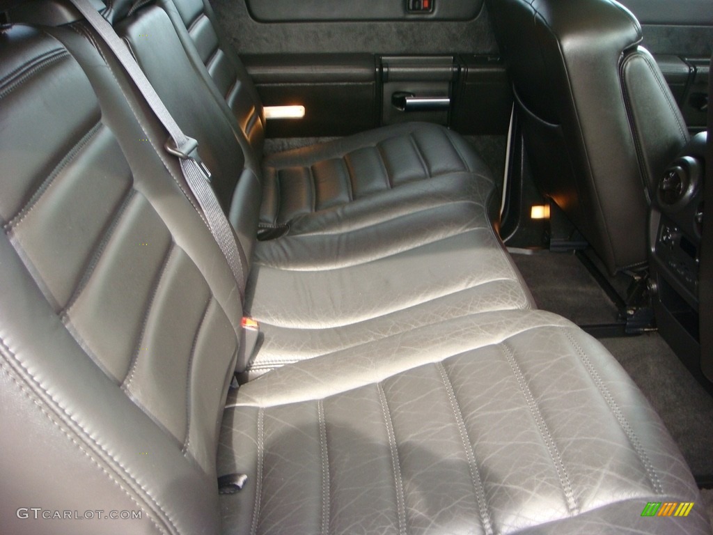 2005 H2 SUV - Pewter Metallic / Ebony Black photo #24