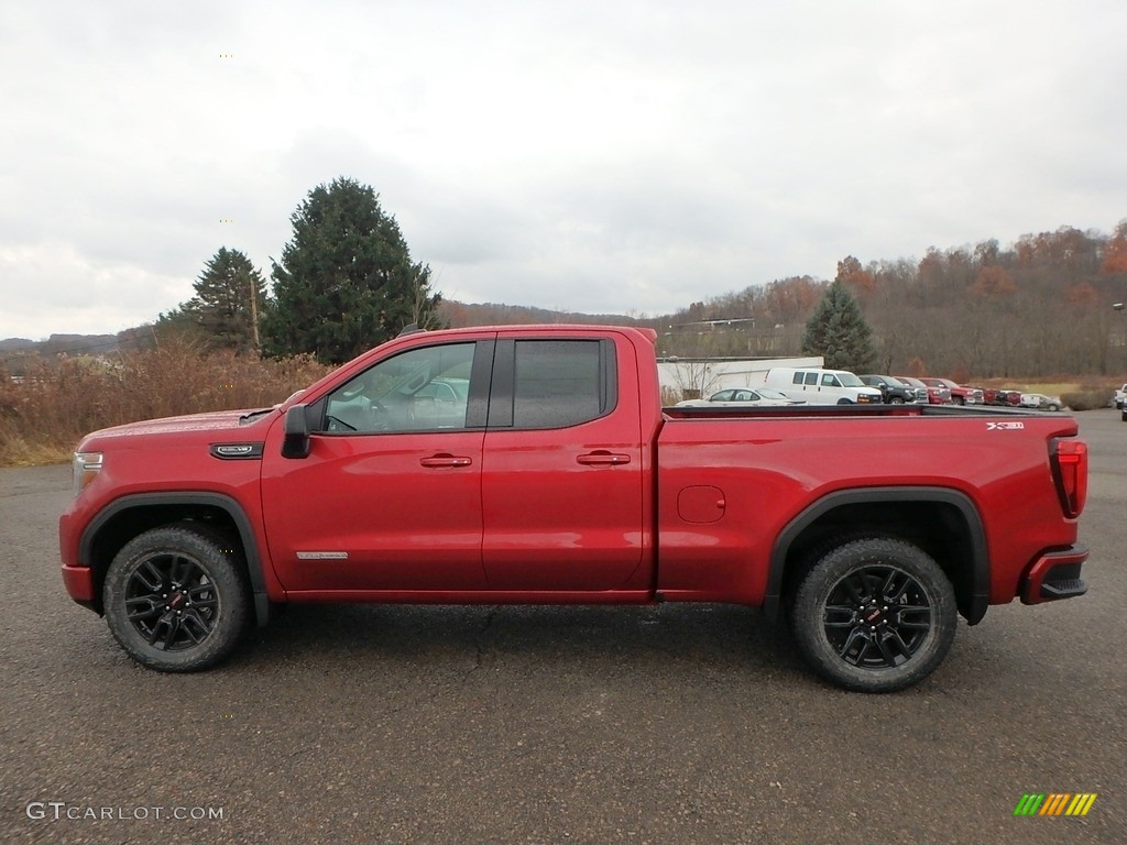 Red Quartz Tintcoat 2019 GMC Sierra 1500 Elevation Double Cab 4WD Exterior Photo #130569657