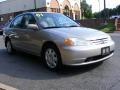 2001 Titanium Metallic Honda Civic EX Sedan  photo #2