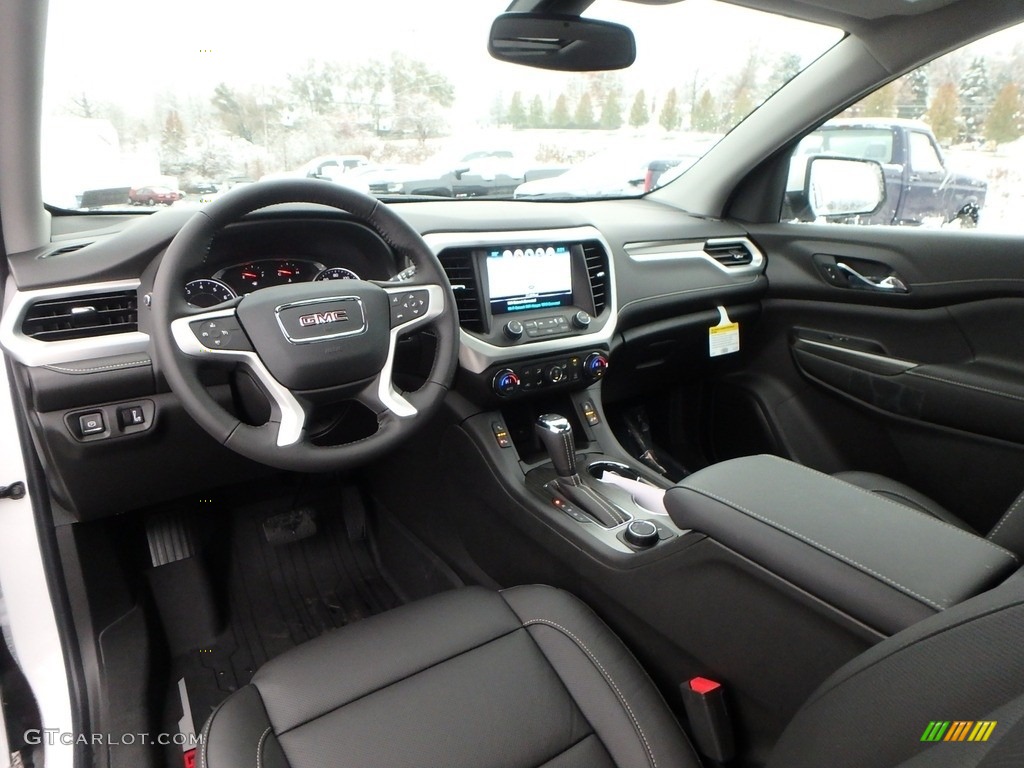 Jet Black Interior 2019 GMC Acadia SLT AWD Photo #130570569