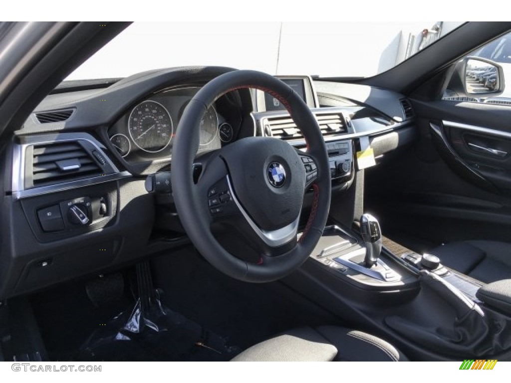 2018 3 Series 330e iPerformance Sedan - Glacier Silver Metallic / Black photo #4