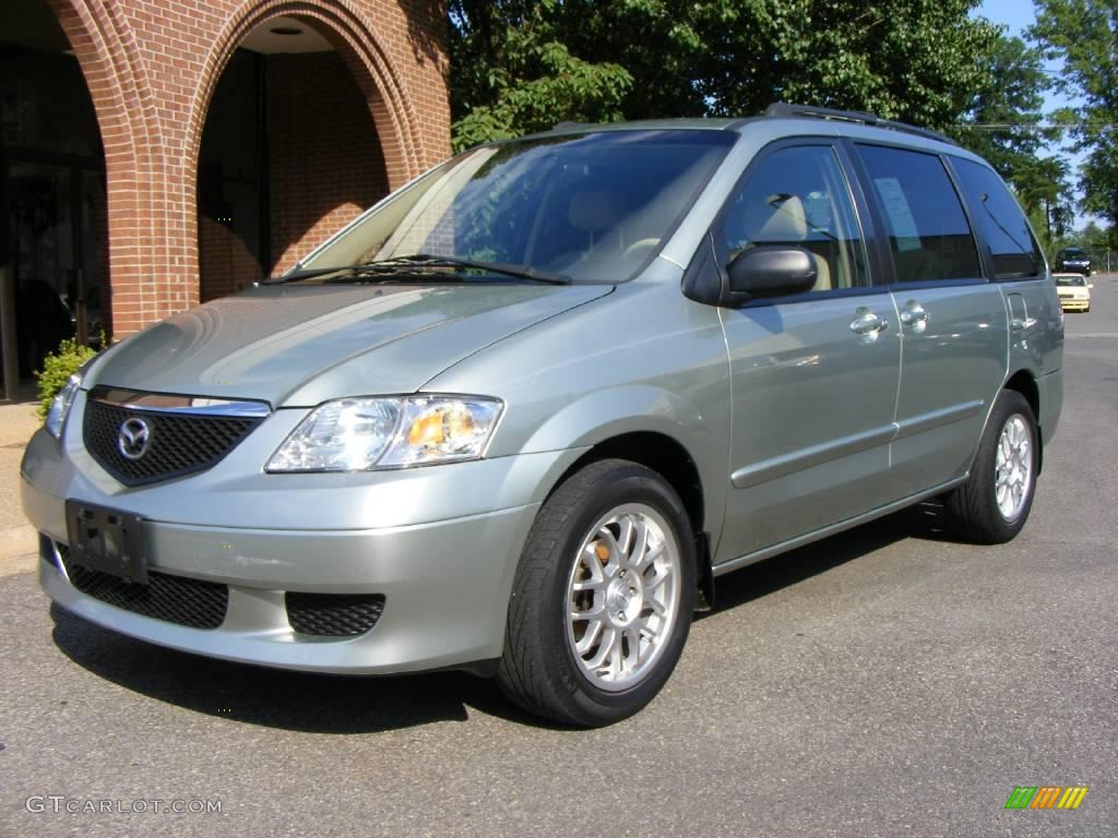 2002 MPV LX - Sage Green Metallic / Beige photo #1