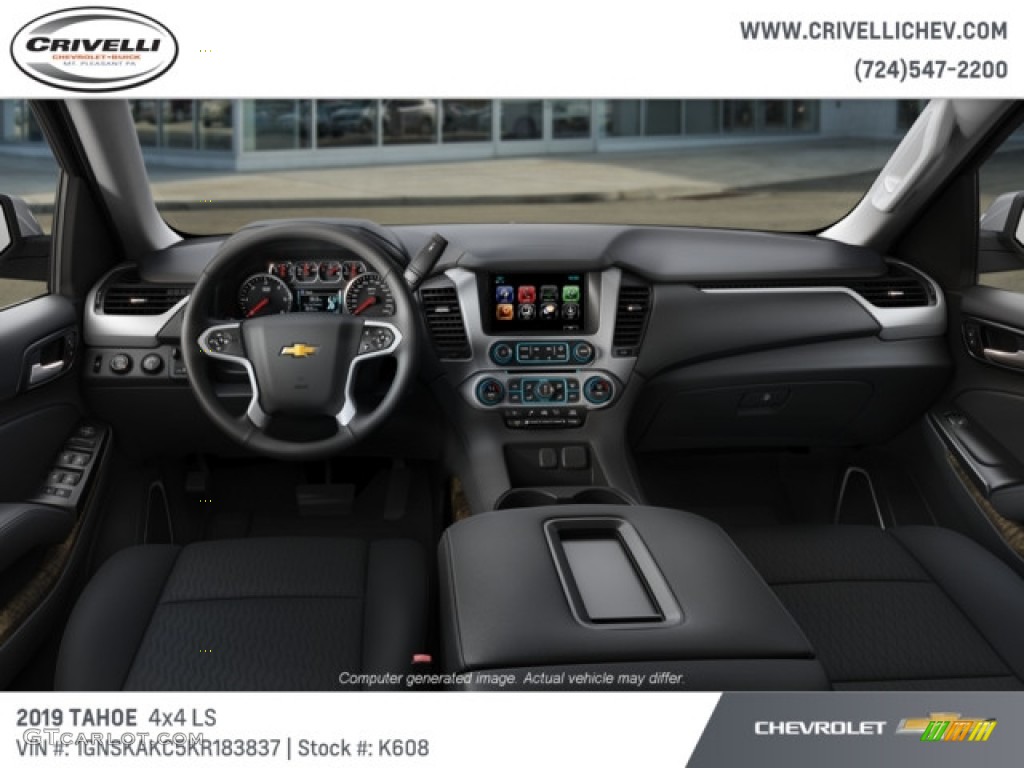 2019 Tahoe LS 4WD - Summit White / Jet Black photo #5