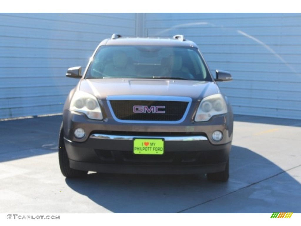 2010 Acadia SLT - Medium Brown Metallic / Cashmere photo #3